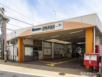 　西武鉄道新宿線「都立家政」駅　距離160m